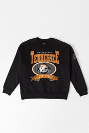 TENNESSEE VOLUNTEERS BOLD CHEERS BLACK LABEL PREMIUM FLEECE CREW SWEATSHIRT