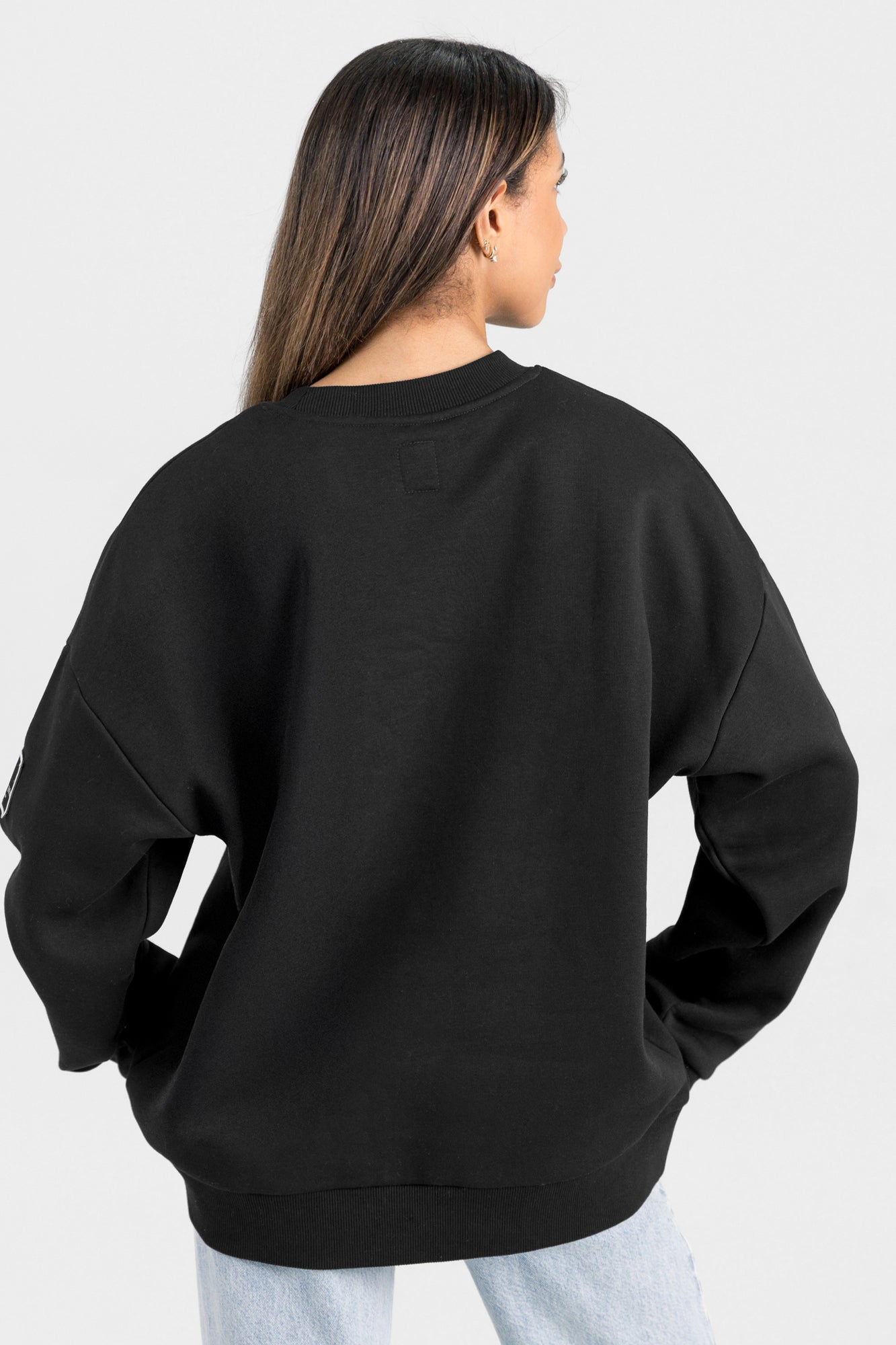 TENNESSEE TITANS VICTORY LANE BLACK LABEL PREMIUM FLEECE CREW SWEATSHIRT
