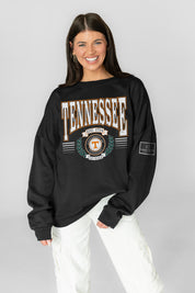 TENNESSEE VOLUNTEERS HONOR BOUND BLACK LABEL PREMIUM FLEECE CREWNECK