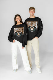 TENNESSEE VOLUNTEERS HONOR BOUND BLACK LABEL PREMIUM FLEECE CREWNECK