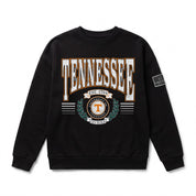 TENNESSEE VOLUNTEERS HONOR BOUND BLACK LABEL PREMIUM FLEECE CREWNECK