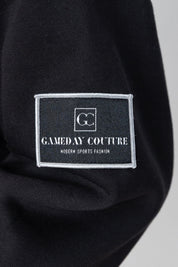 GEORGIA BULLDOGS LEVEL UP BLACK LABEL PREMIUM FLEECE CREW SWEATSHIRT