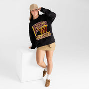 WASHINGTON COMMANDERS VICTORY PRIME BLACK LABEL PREMIUM FLEECE DROP SHOULDER CREWNECK