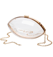 TOUCHDOWNS ONLY CLEAR FOOTBALL CROSSBODY