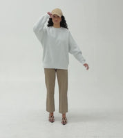 PHILADELPHIA EAGLES ALL IN REPEAT PREMIUM FLEECE DROP SHOULDER CREWNECK PULLOVER