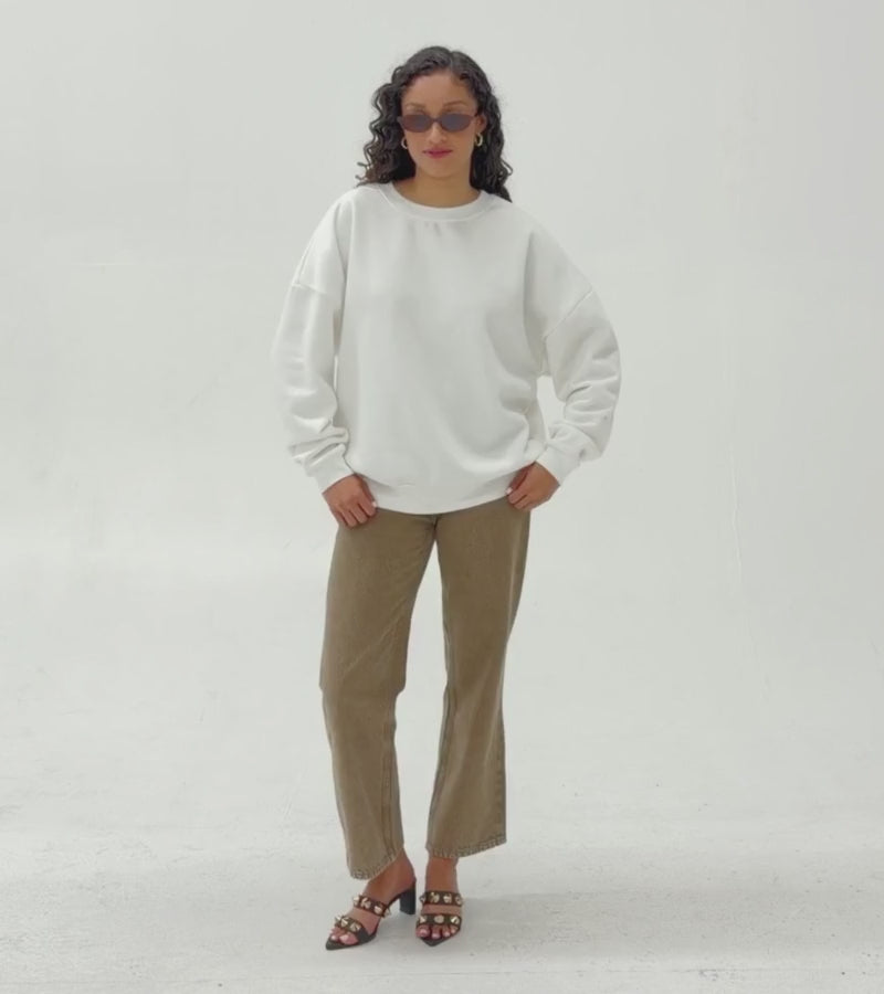FLORIDA GATORS SWEET PLAY PREMIUM FLEECE DROP SHOULDER CREWNECK PULLOVER