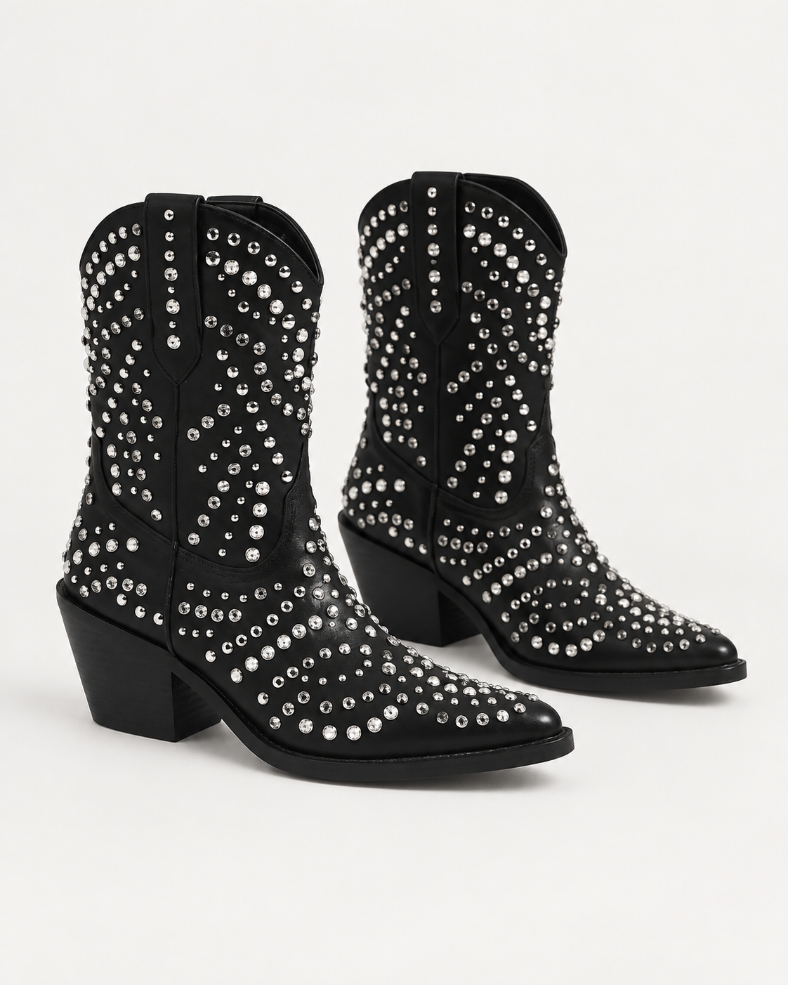 Adelle Studded Western Cowboy Boot