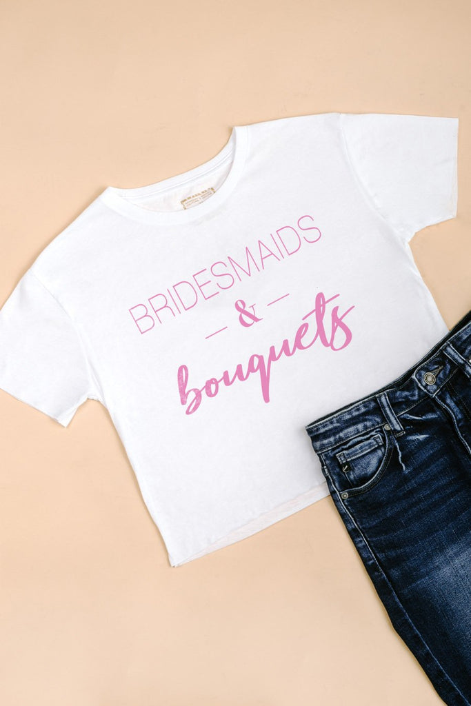The "Bridesmaids And Bouquets" Crop Top - Shop The Soho