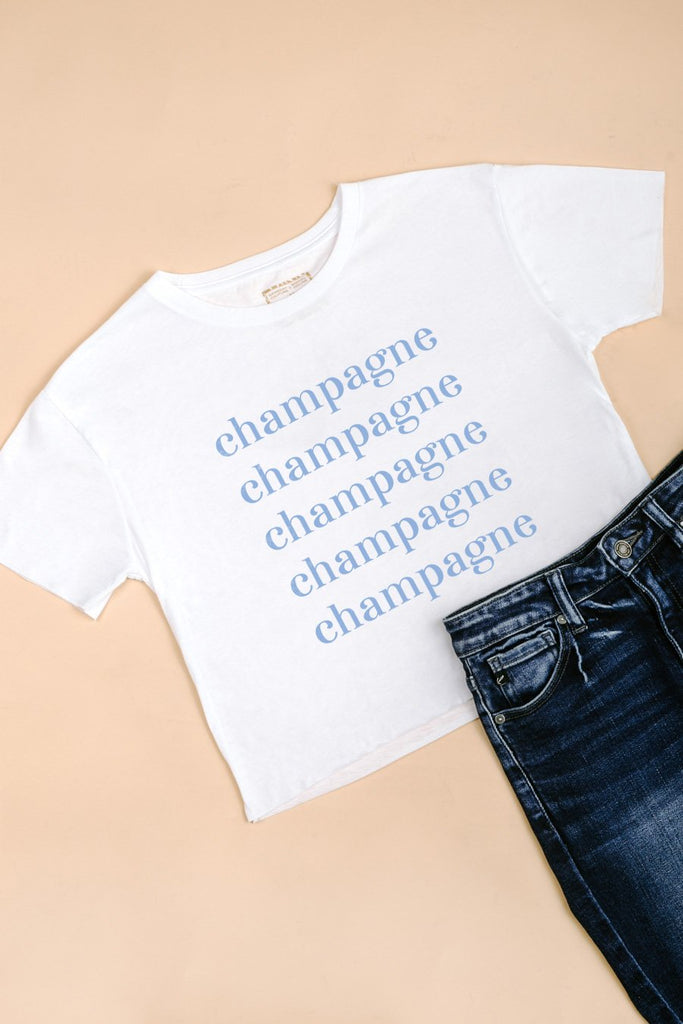 The "Champagne" Crop Top - Shop The Soho