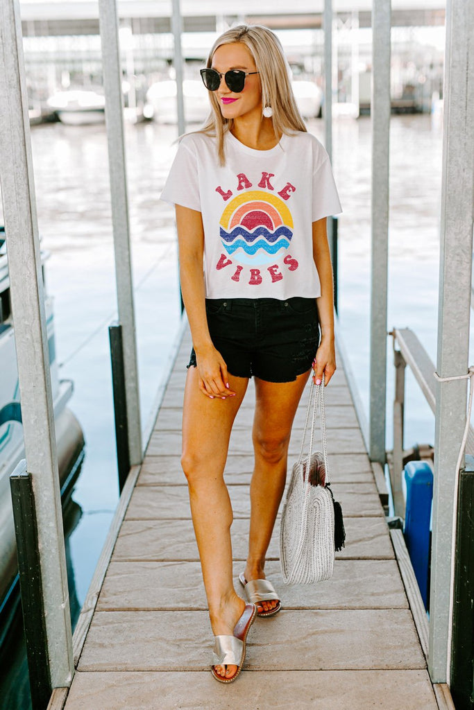 The "Lake Vibes'" Crop Top - Shop The Soho