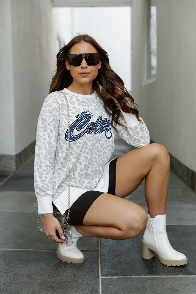 INDIANAPOLIS COLTS FEELING WILD SIDE SLIT PULLOVER
