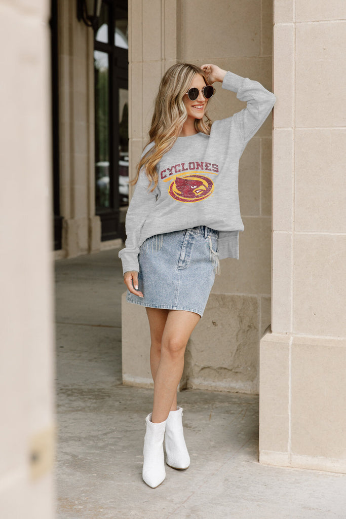 IOWA STATE CYCLONES STYLE STATEMENT SIDE SLIT PULLOVER