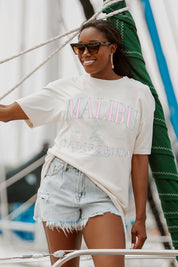 NEXT TO YOU IN MALIBU VINTAGE BOYFRIEND TEE