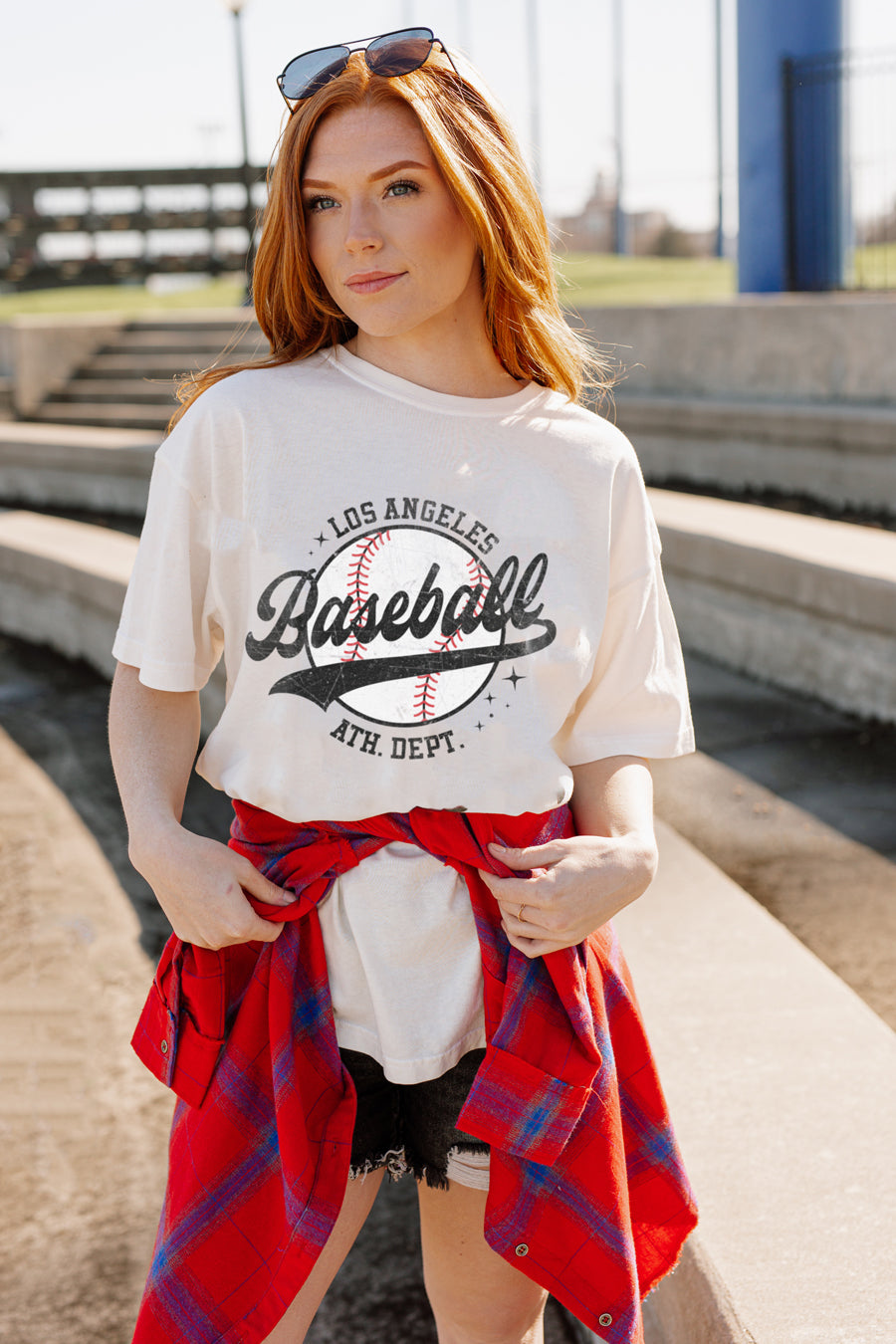 BIG LEAGUES VINTAGE BOYFRIEND TEE