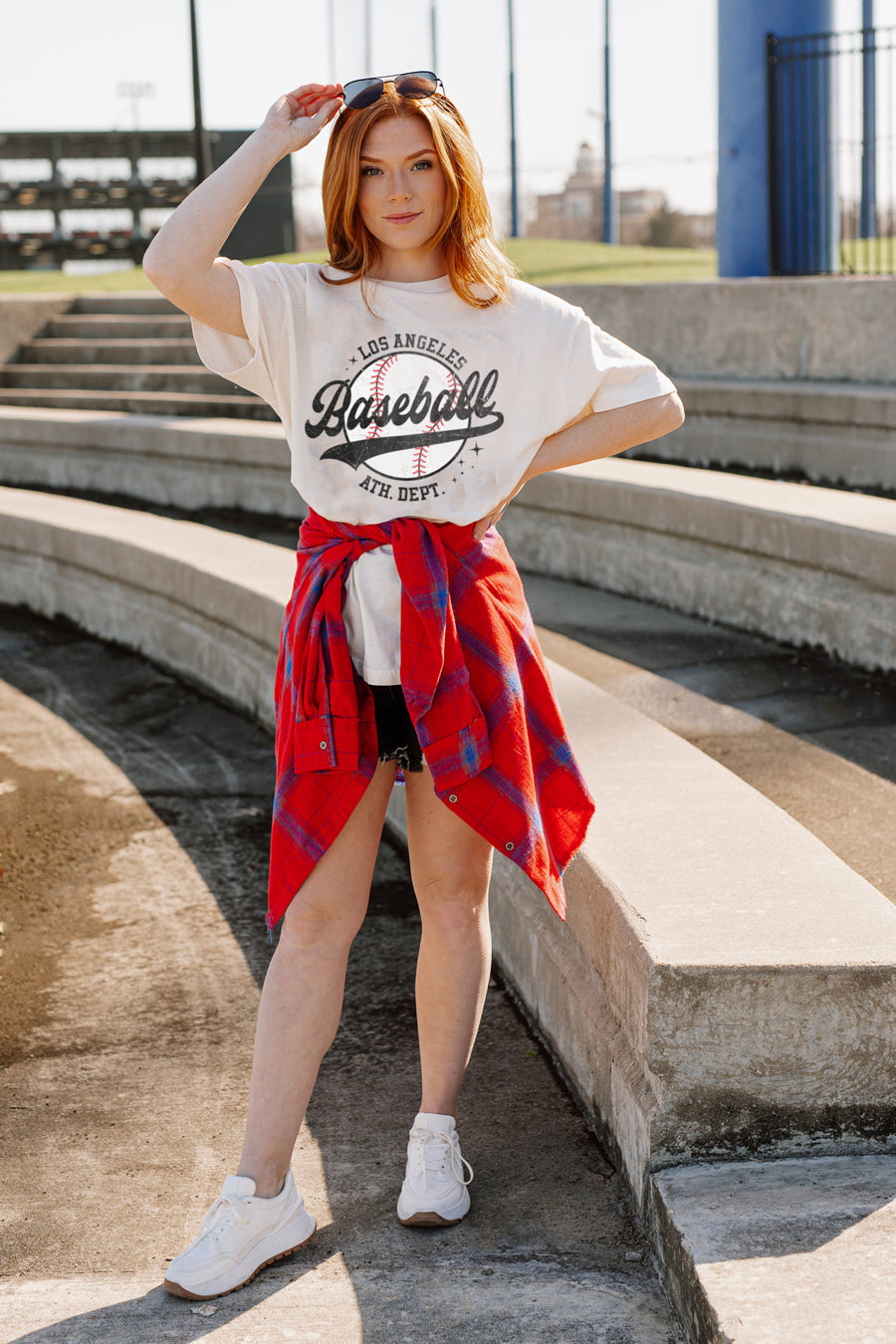 BIG LEAGUES VINTAGE BOYFRIEND TEE