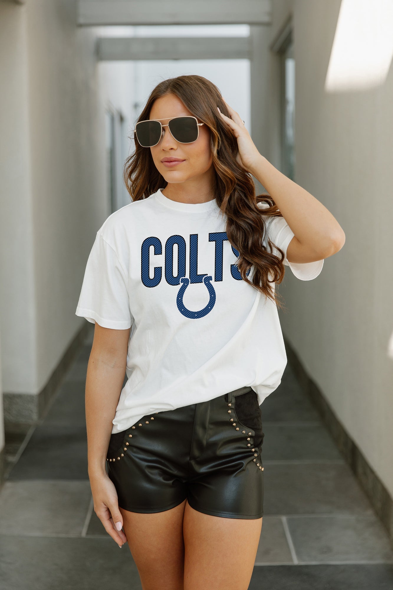 INDIANAPOLIS COLTS KEEP IT UP THE EASY TEE