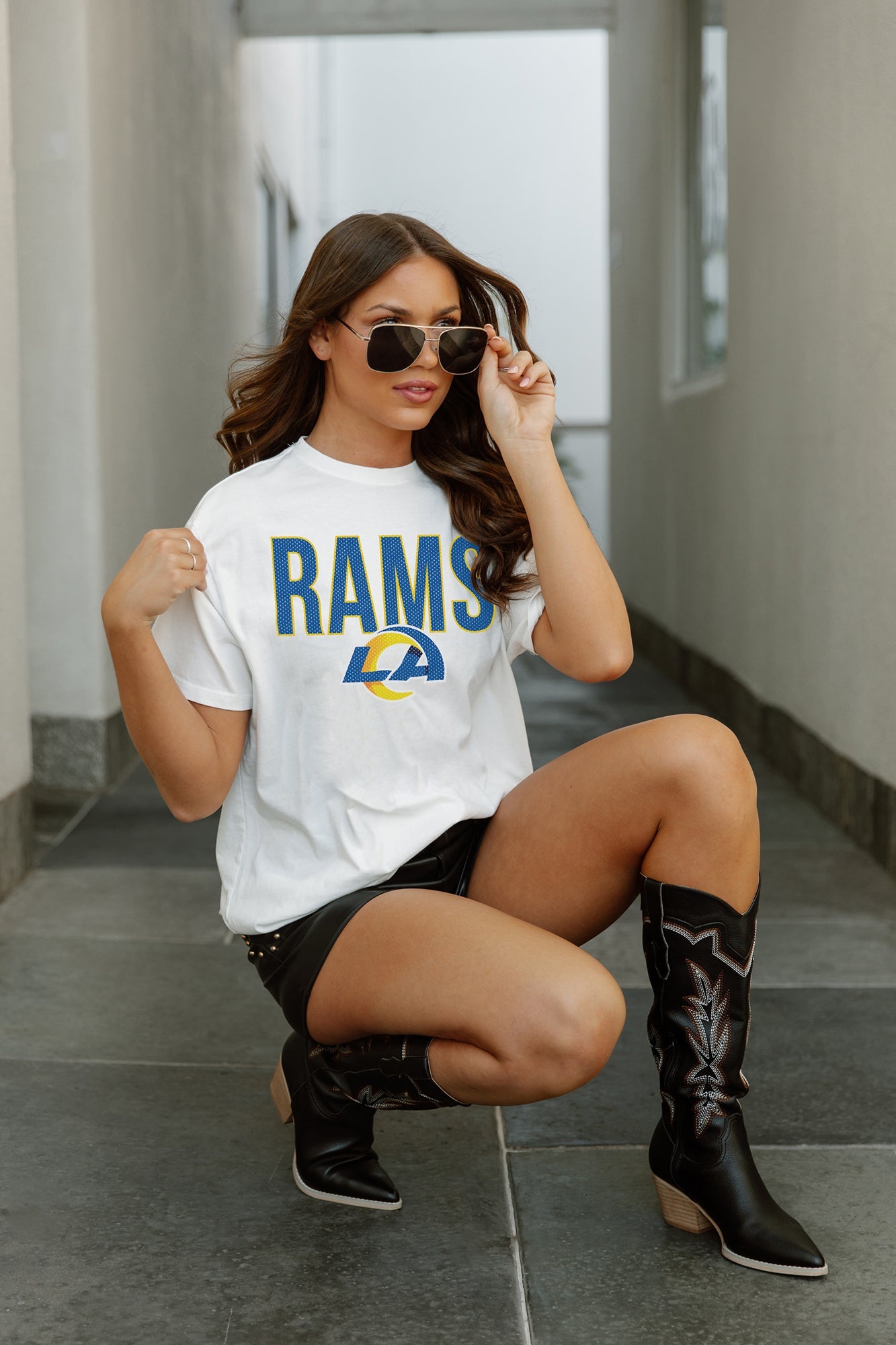 LOS ANGELES RAMS KEEP IT UP THE EASY TEE