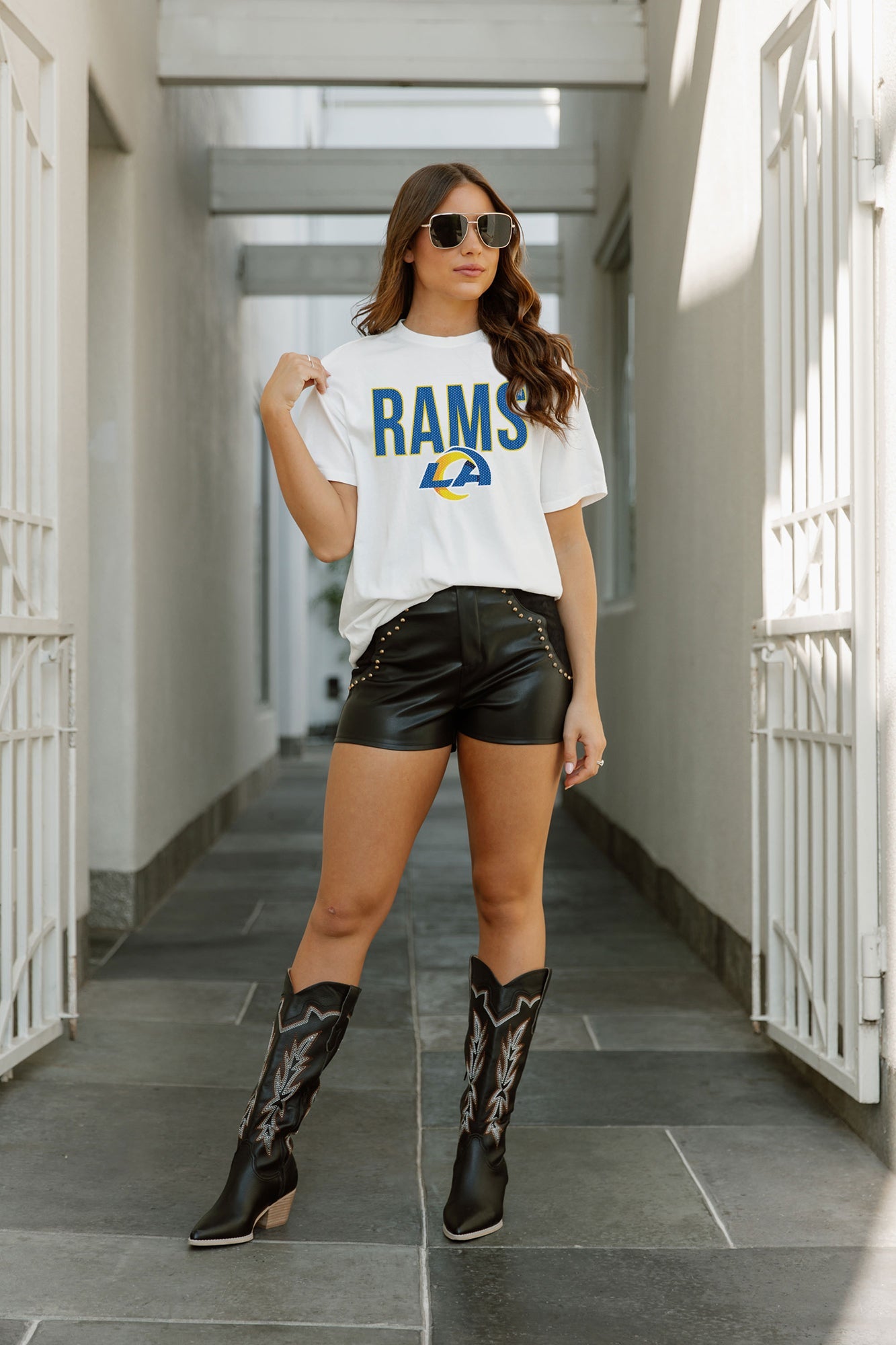 LOS ANGELES RAMS KEEP IT UP THE EASY TEE