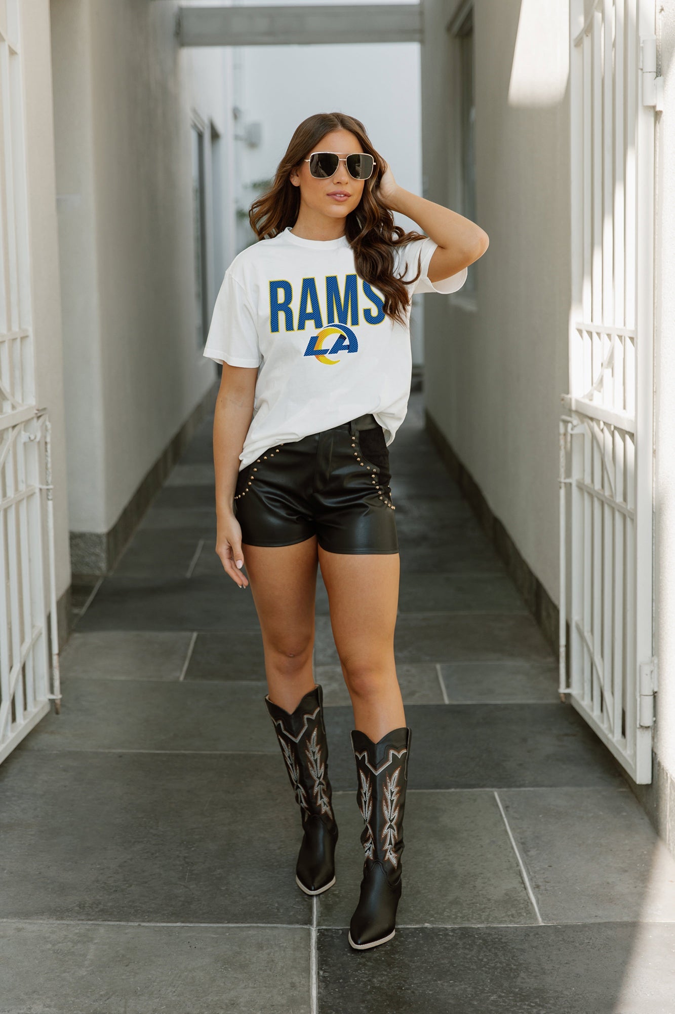 LOS ANGELES RAMS KEEP IT UP THE EASY TEE