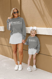 BENTLEY FALCONS GUESS WHO'S BACK KIDS SEQUIN YOKE PULLOVER