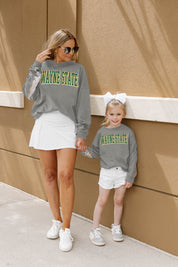 WAYNE STATE WARRIORS Guess Who's Back Kid's Sequin Pullover
