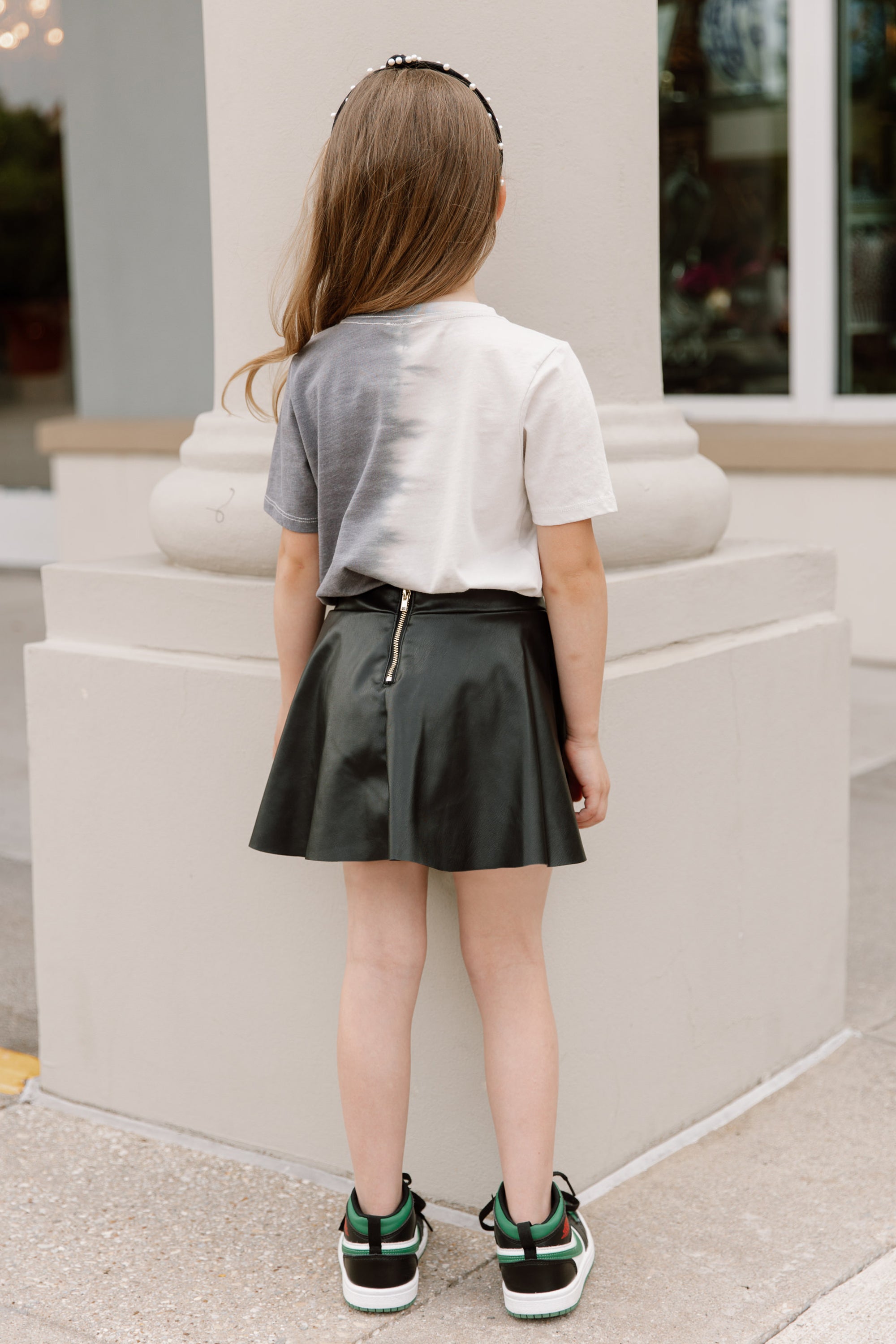 GEORGIA BULLDOGS PACESETTER KIDS SPLIT-DYED SHORT SLEEVE TEE