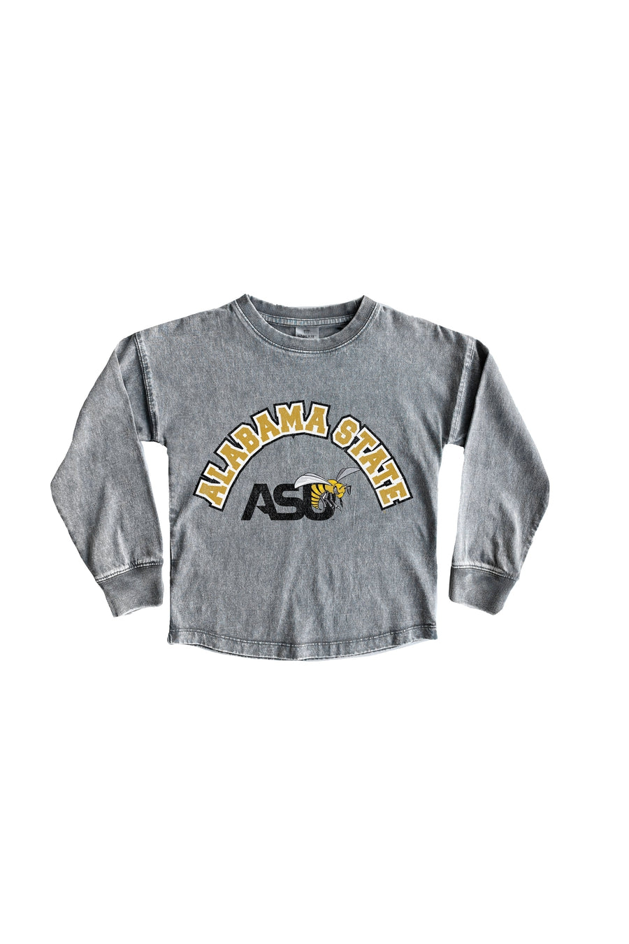 ALABAMA STATE HORNETS Kid's Faded-Wash Pullover