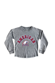 AMERICAN UNIVERSITY EAGLES Kid's Faded-Wash Pullover