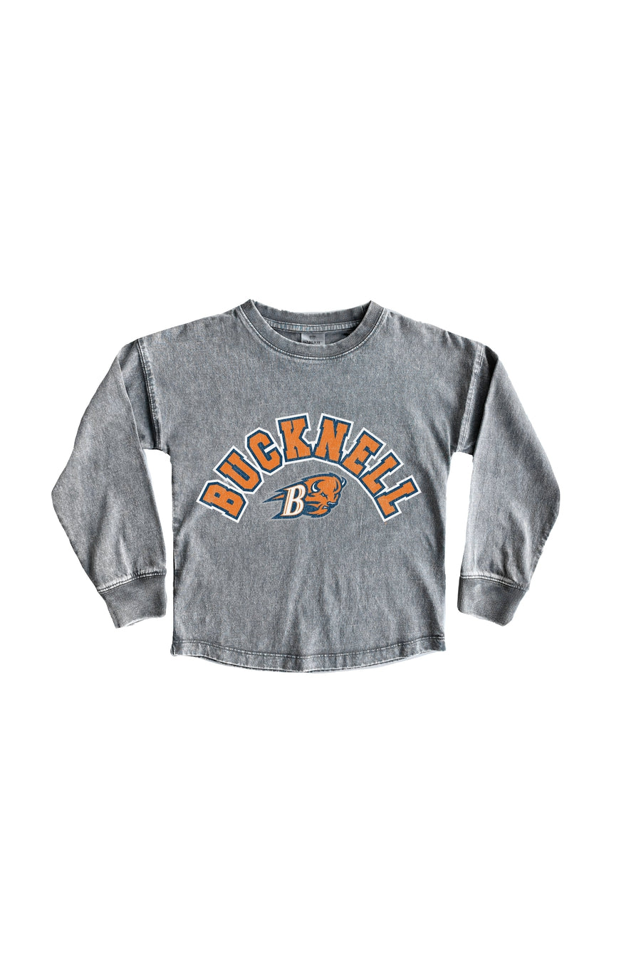 BUCKNELL BISON Kid's Faded-Wash Pullover