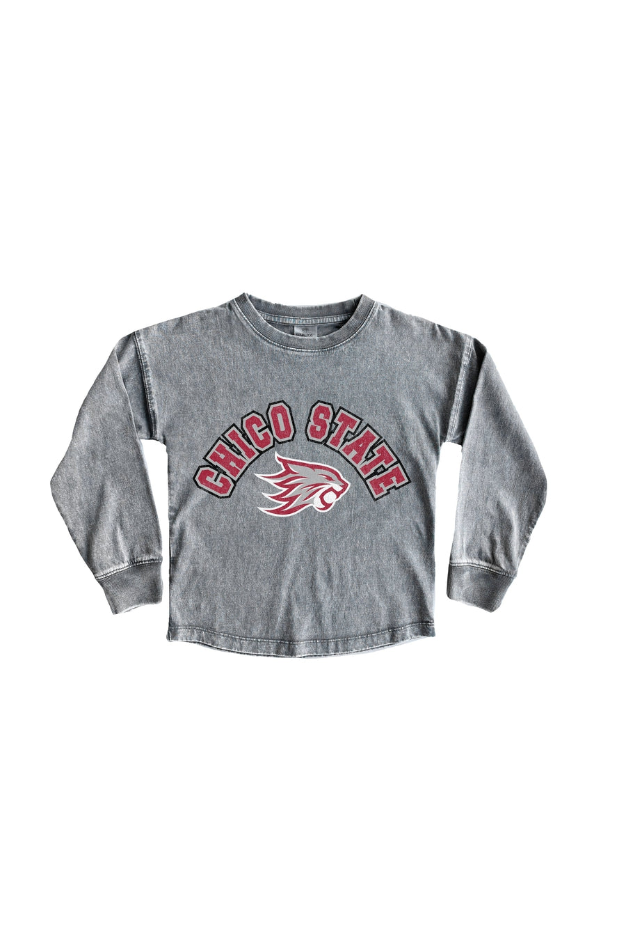 CHICO STATE WILDCATS Kid's Faded-Wash Pullover