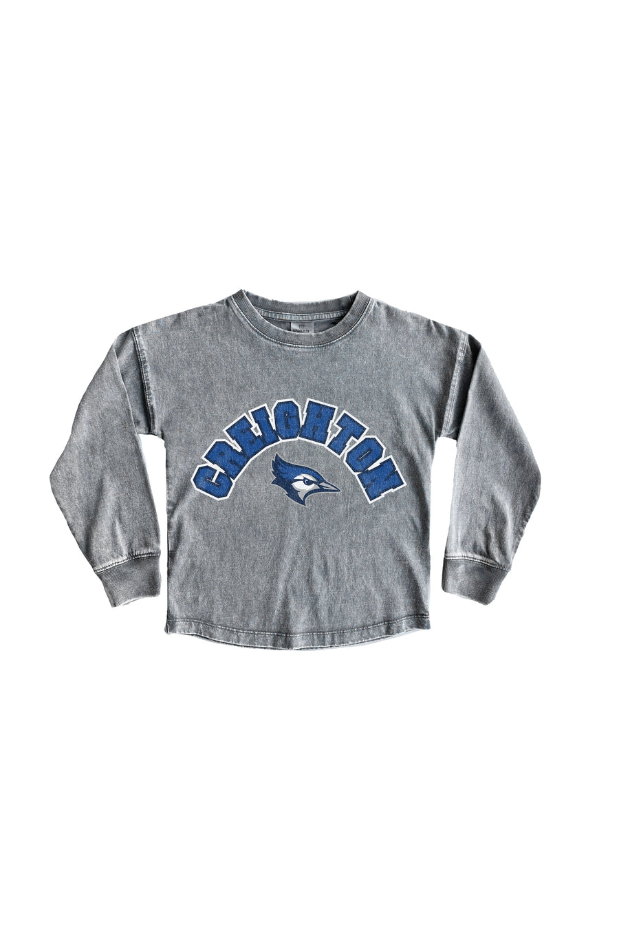 CREIGHTON BLUEJAYS Kid's Faded-Wash Pullover