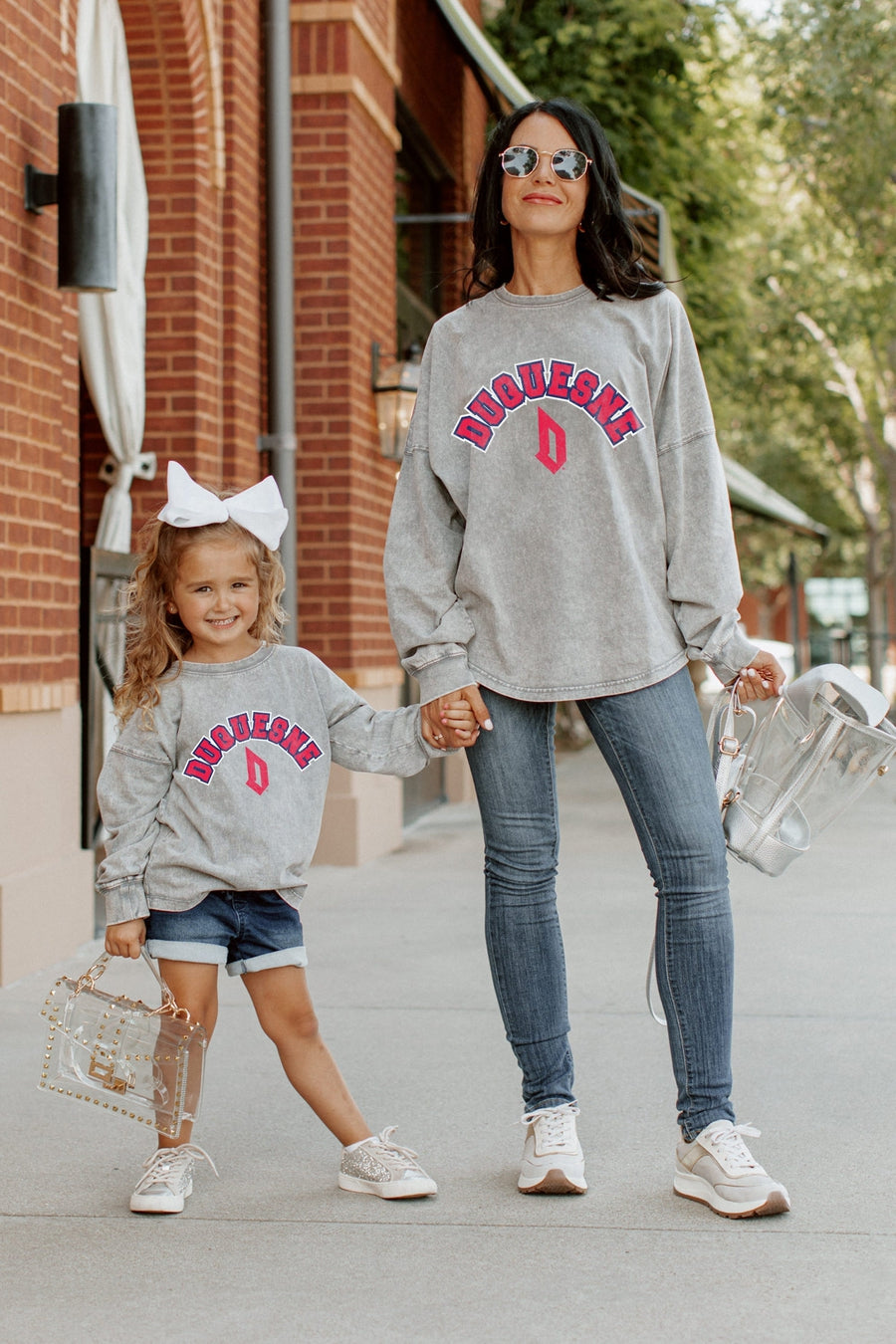 DUQUESNE UNIVERSITY DUKES Kid's Faded-Wash Pullover