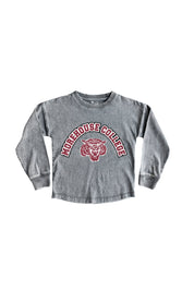MOREHOUSE MAROON TIGERS Kid's Faded-Wash Pullover