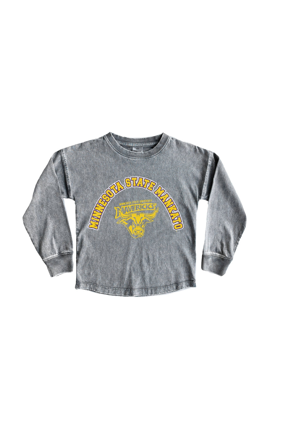 MINNESOTA STATE MANKATO MAVERICKS Kid's Faded-Wash Pullover