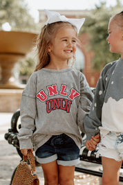 UNLV REBELS Kid's Faded-Wash Pullover