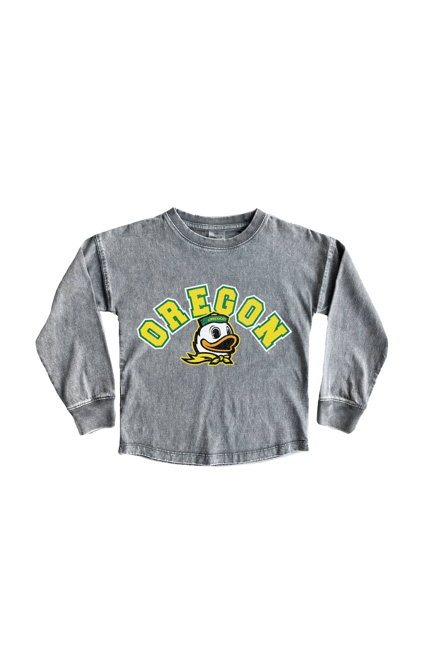 OREGON DUCKS Kid's Faded-Wash Pullover