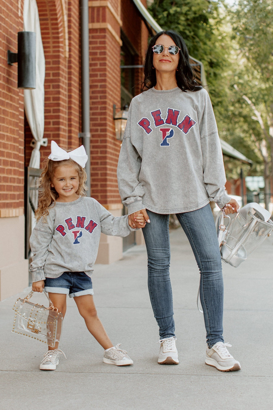 PENNSYLVANIA QUAKERS Kid's Faded-Wash Pullover