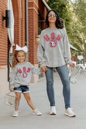 SOUTH DAKOTA COYOTES Kid's Faded-Wash Pullover