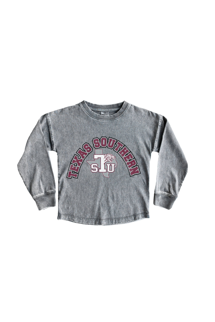 TEXAS SOUTHERN TIGERS Kid's Faded-Wash Pullover