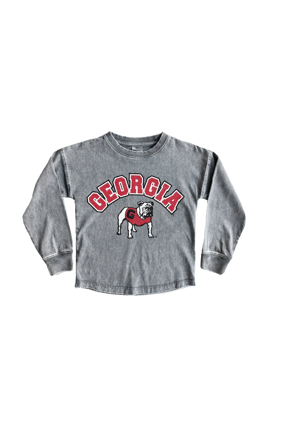 GEORGIA BULLDOGS Kid's Faded-Wash Pullover