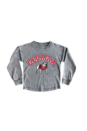 GEORGIA BULLDOGS Kid's Faded-Wash Pullover