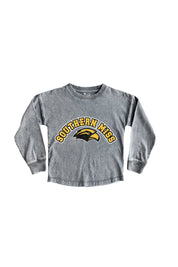 SOUTHERN MISS GOLDEN EAGLES Kid's Faded-Wash Pullover