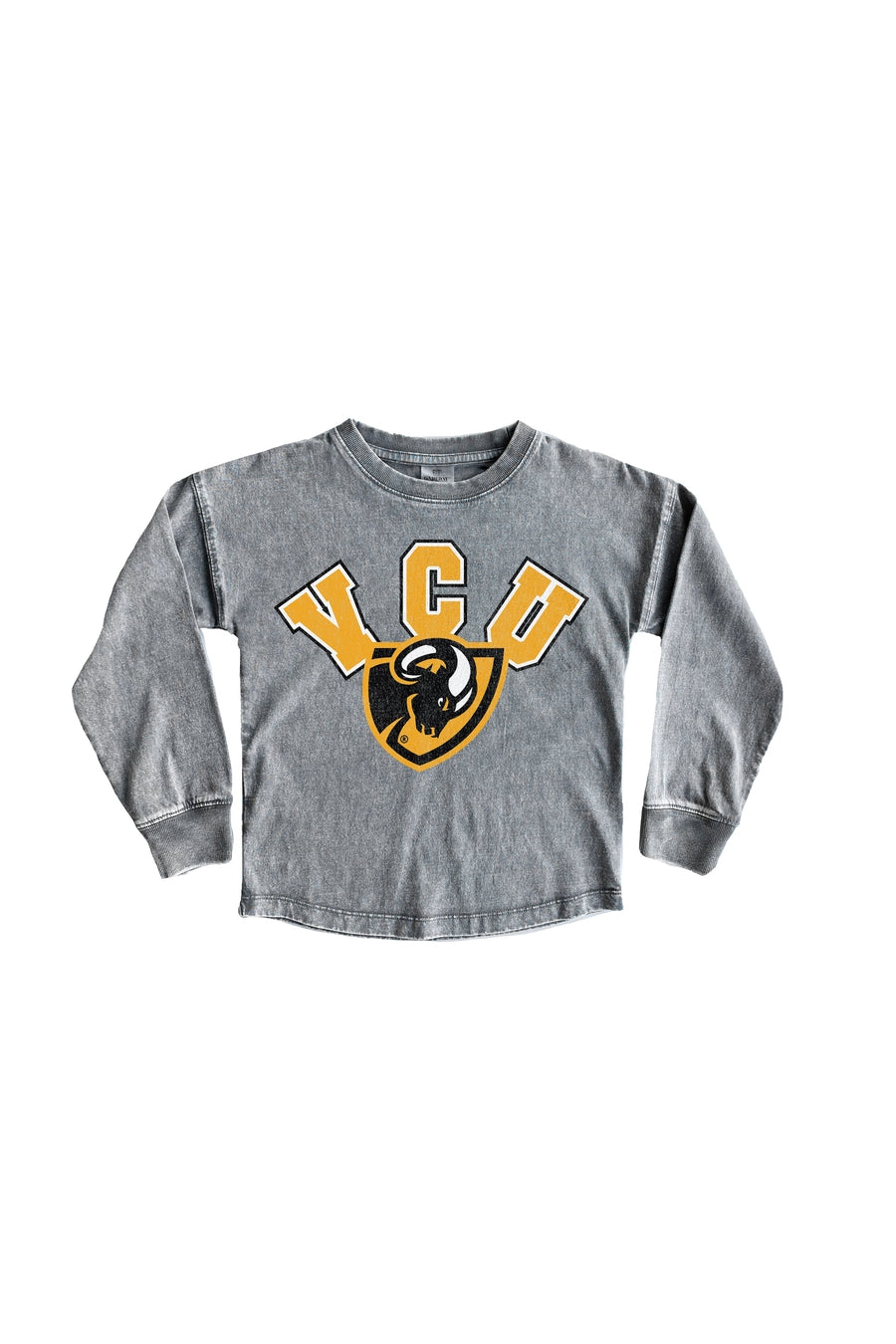 VIRGINIA COMMONWEALTH RAMS Kid's Faded-Wash Pullover
