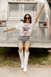 ALABAMA CRIMSON TIDE LOUD AND PROUD OVERSIZED CREWNECK TEE