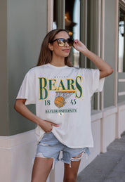 BAYLOR BEARS COURT DATE OVERSIZED CREWNECK TEE