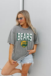 BAYLOR BEARS SOLID DEFENSE OVERSIZED CREWNECK TEE