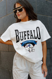 BUFFALO BILLS ENFORCER RELAXED FIT SHORT SLEEVE CREWNECK TEE