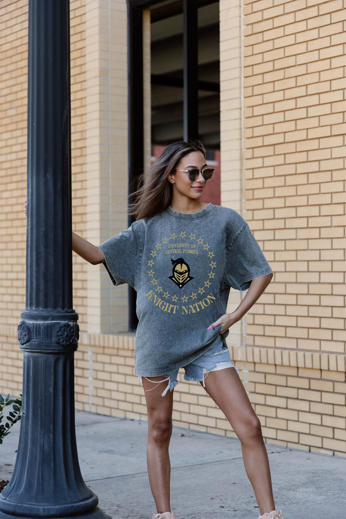 CENTRAL FLORIDA KNIGHTS BRIGHTEST STAR OVERSIZED CREWNECK TEE