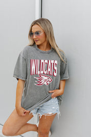 CHICO STATE WILDCATS SOLID DEFENSE OVERSIZED CREWNECK TEE