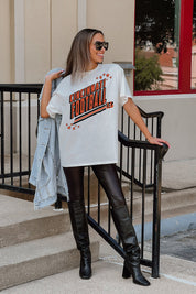 CINCINNATI BENGALS COMING IN HOT OVERSIZED CREWNECK TEE
